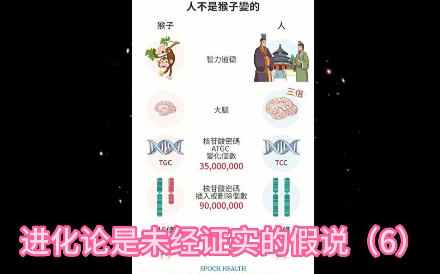 进化论是未经证实的假说(6)哔哩哔哩bilibili