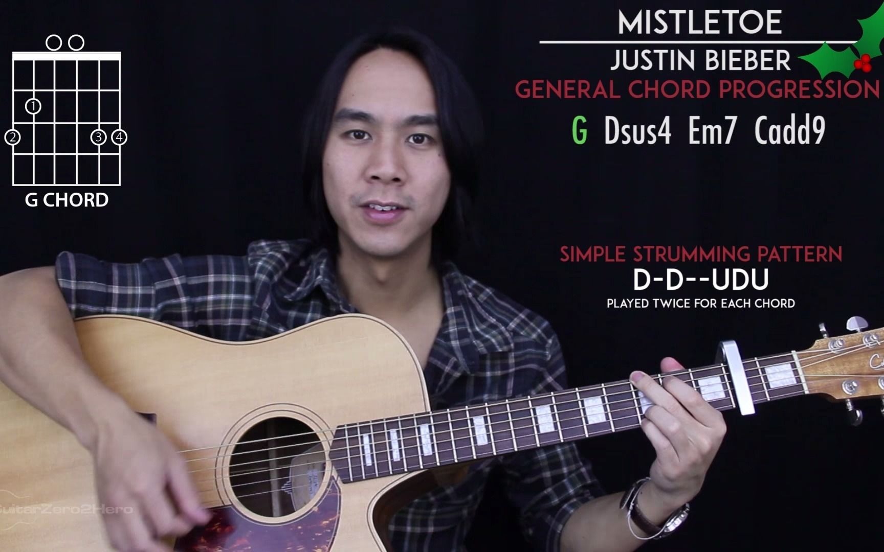 mistletoe 吉他教程 [搬运]