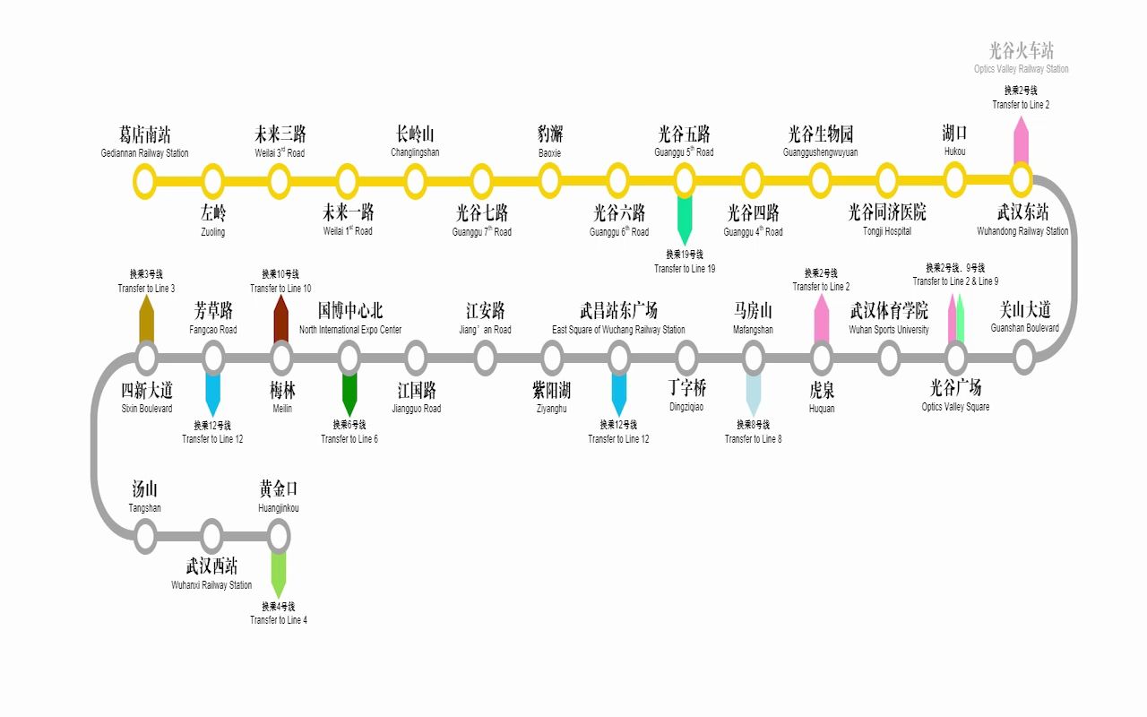 【武汉地铁】11号线 关山大道~黄金口(理想版列广)哔哩哔哩bilibili