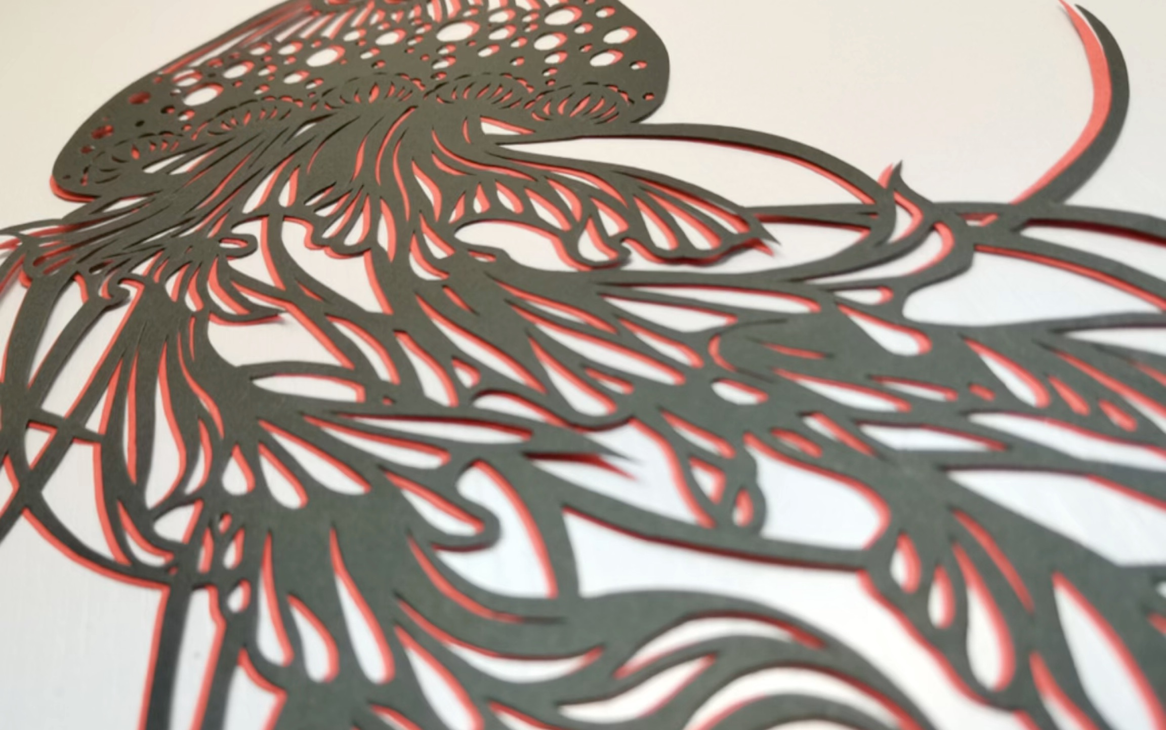 剪一个普普通通的小水母