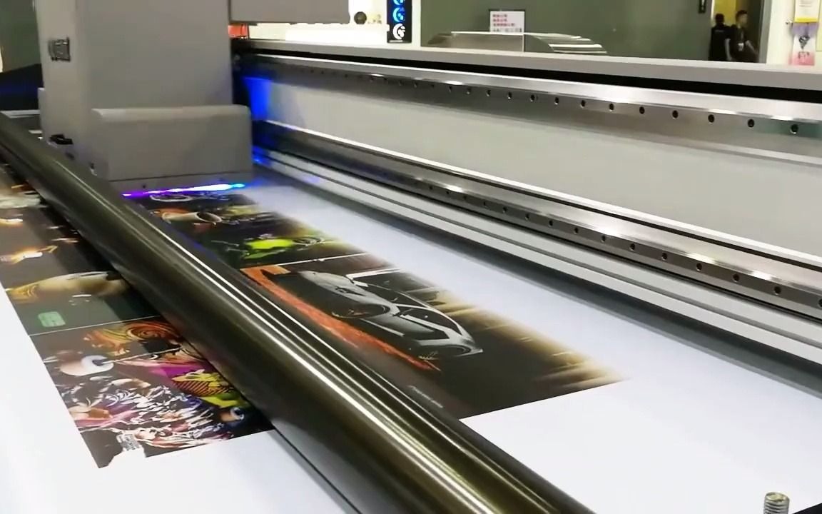 大幅面广告布uv卷材打印机 led墨水板卷两用uv喷绘机 广告喷绘机