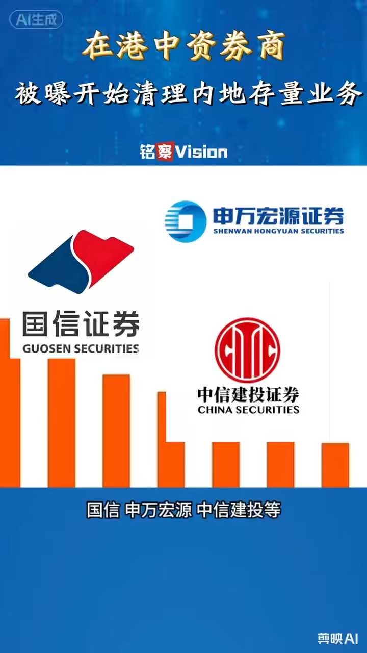 在港中资券商，被曝开始清理内地存量业务
