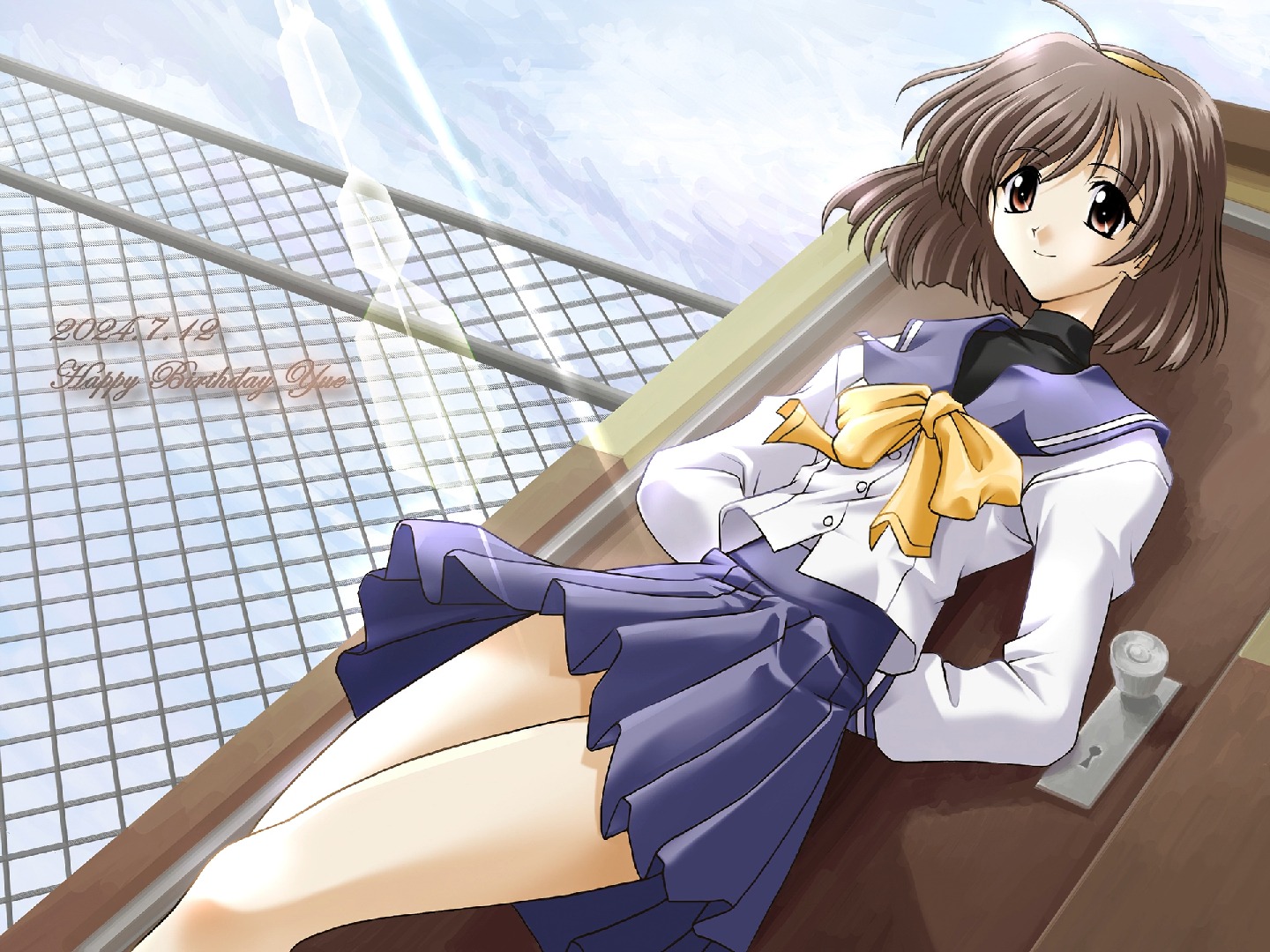 【庆生/秋之回忆】今坂唯笑动态壁纸第一张