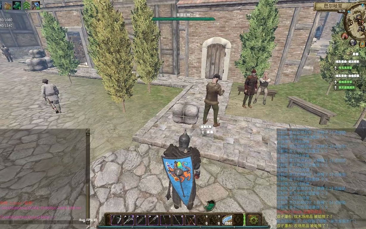 gloria victis:圣诞活动桑格马主城高效率收集糖果的路线