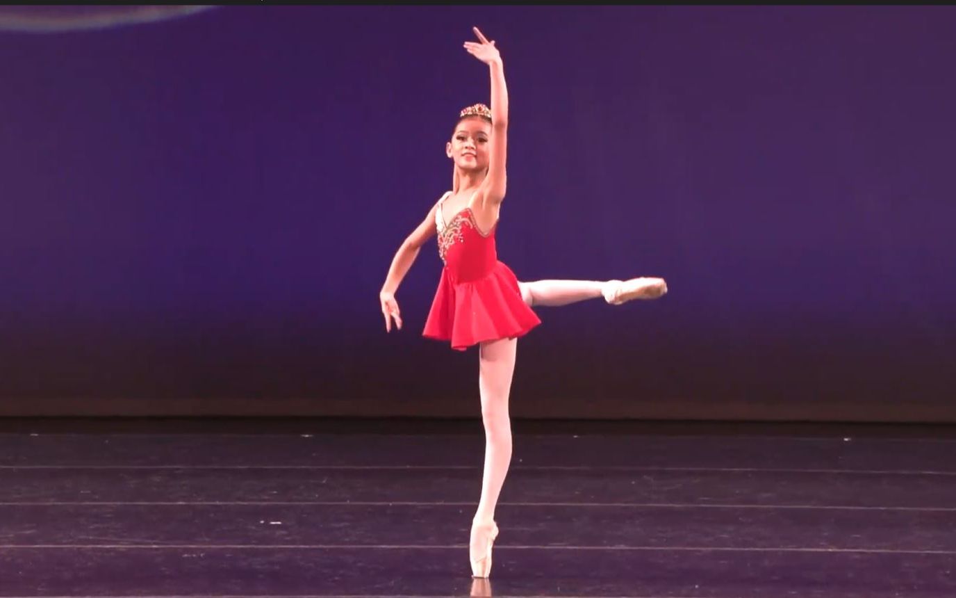 芭蕾变奏《戴安娜和阿克顿》maria qixin tian, 12岁 美国大奖赛2023