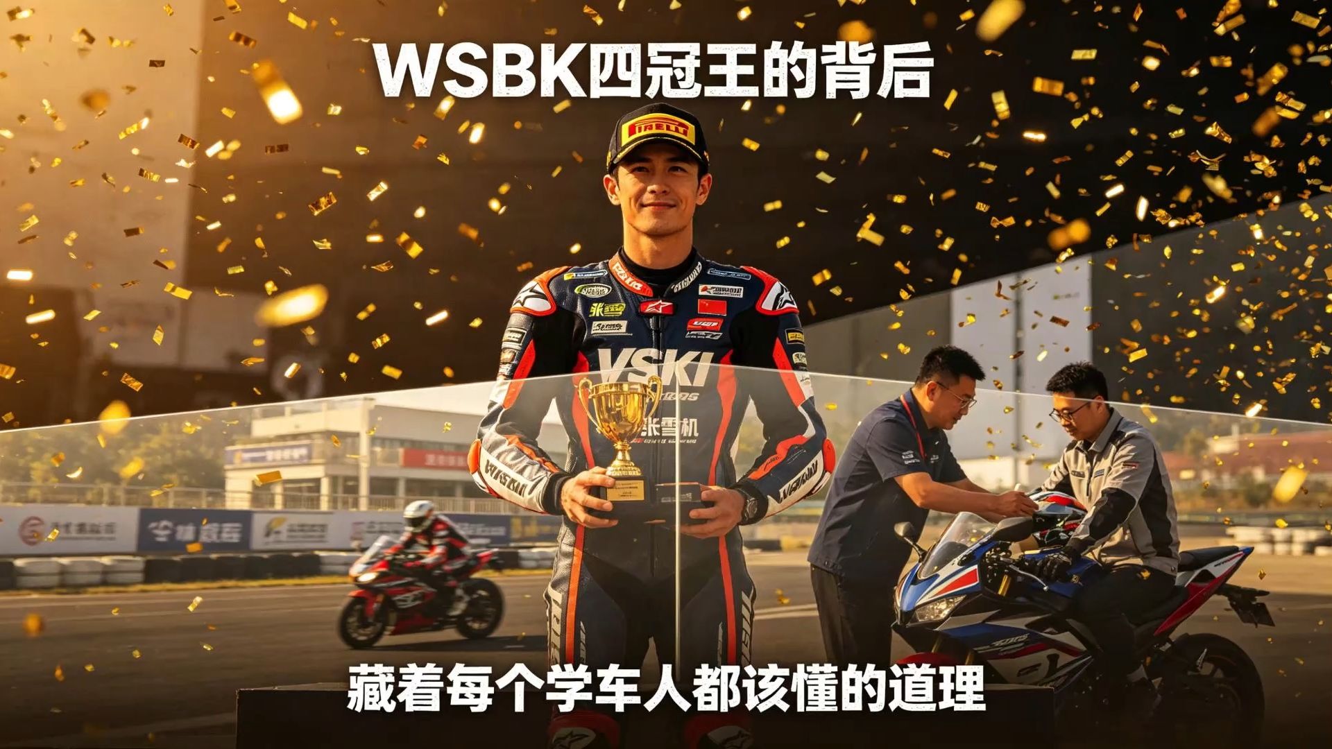 张雪喊话德比斯给你养老火了！四冠王的背后，藏着每个学车人都该懂的道理