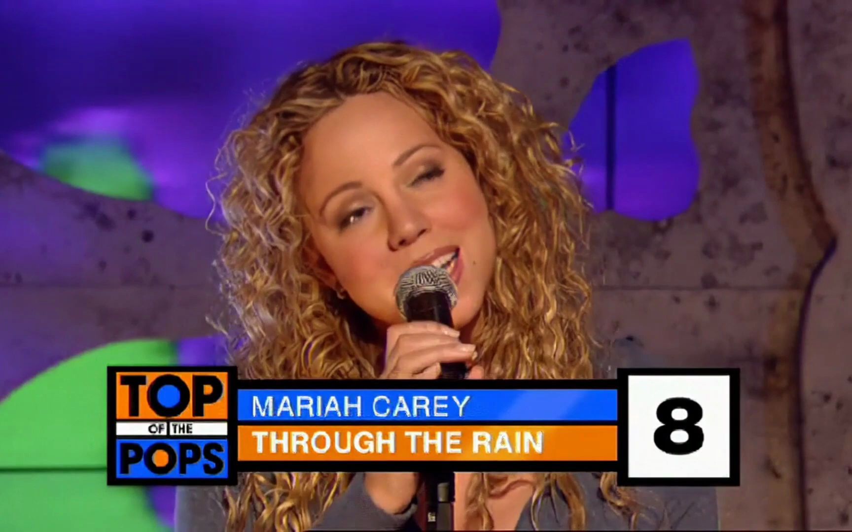 [图]【穿越风雨】Mariah Carey - Through The Rain (Live 2002.11.29 TOTP)