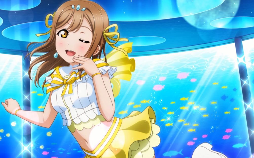 love liveas_sr国木田花丸_要掉下去的啦~!