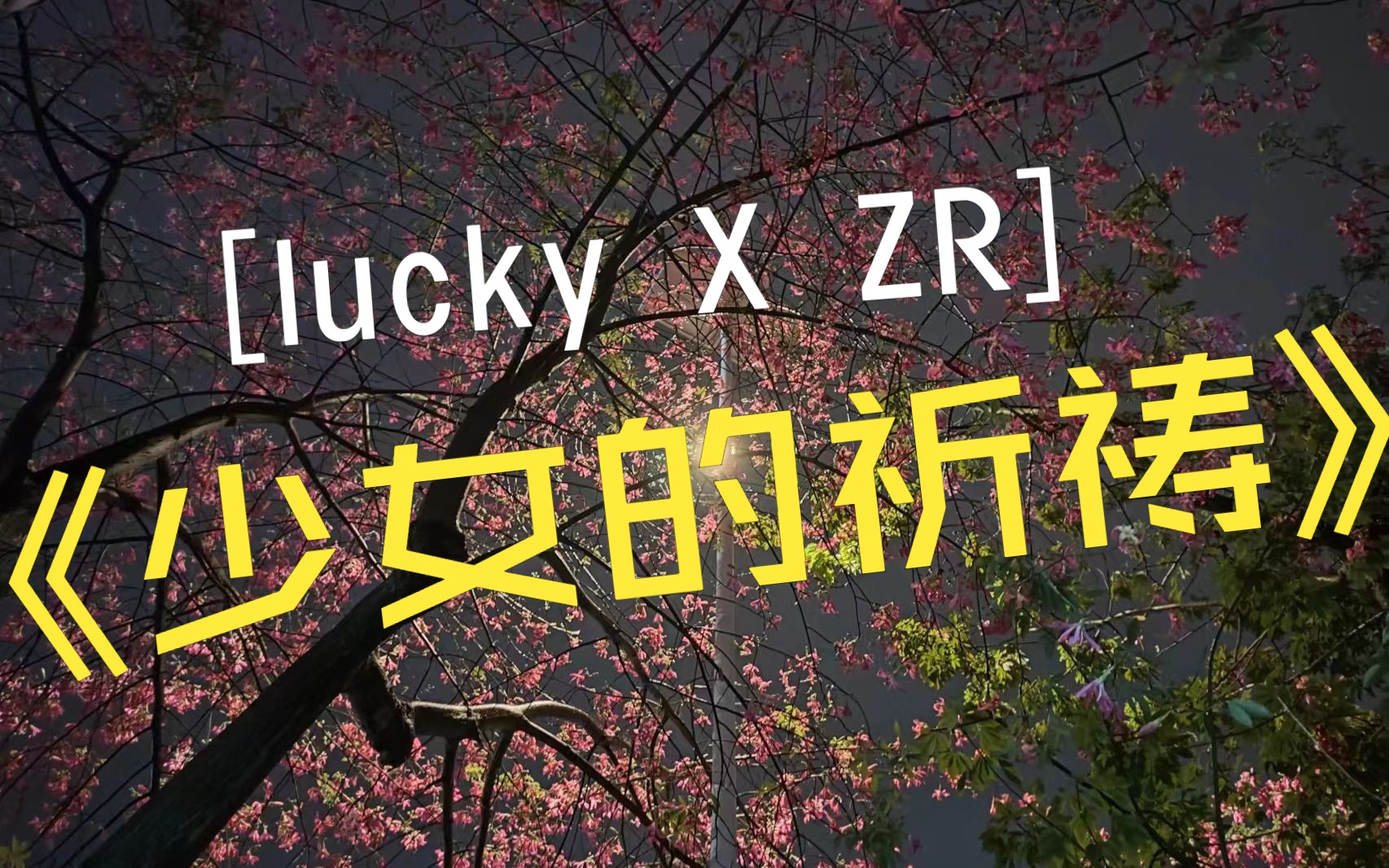 [图]【lucky X zr】《少女的祈祷》翻唱~~