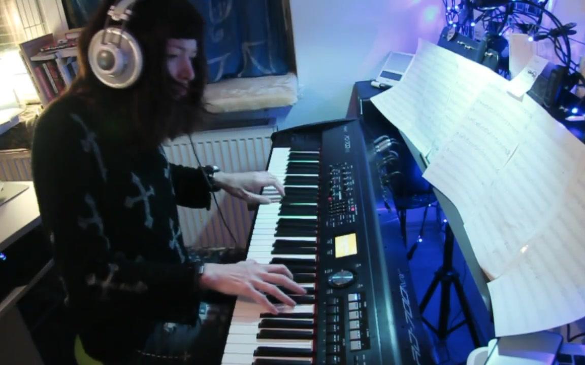 [图]大门乐队-The Doors - Riders On The Storm - piano cover by VKGOESWILD