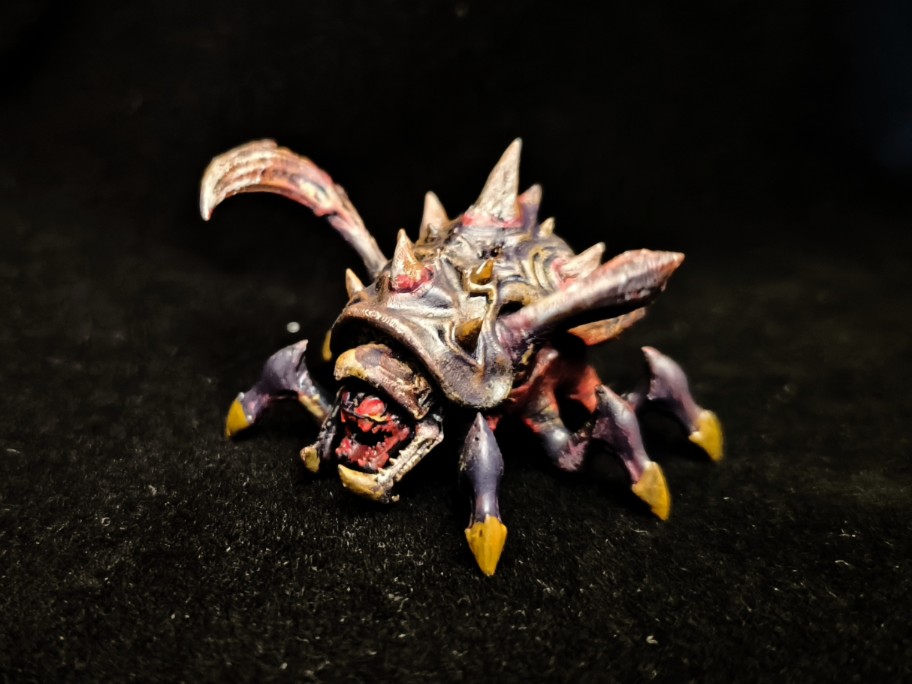 手涂微缩模型:星际争霸2蟑螂