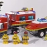 【乐高速拼】城市系列 4430消防运输车