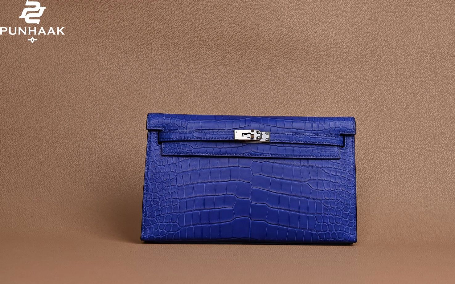 宝石蓝新凯莉包包