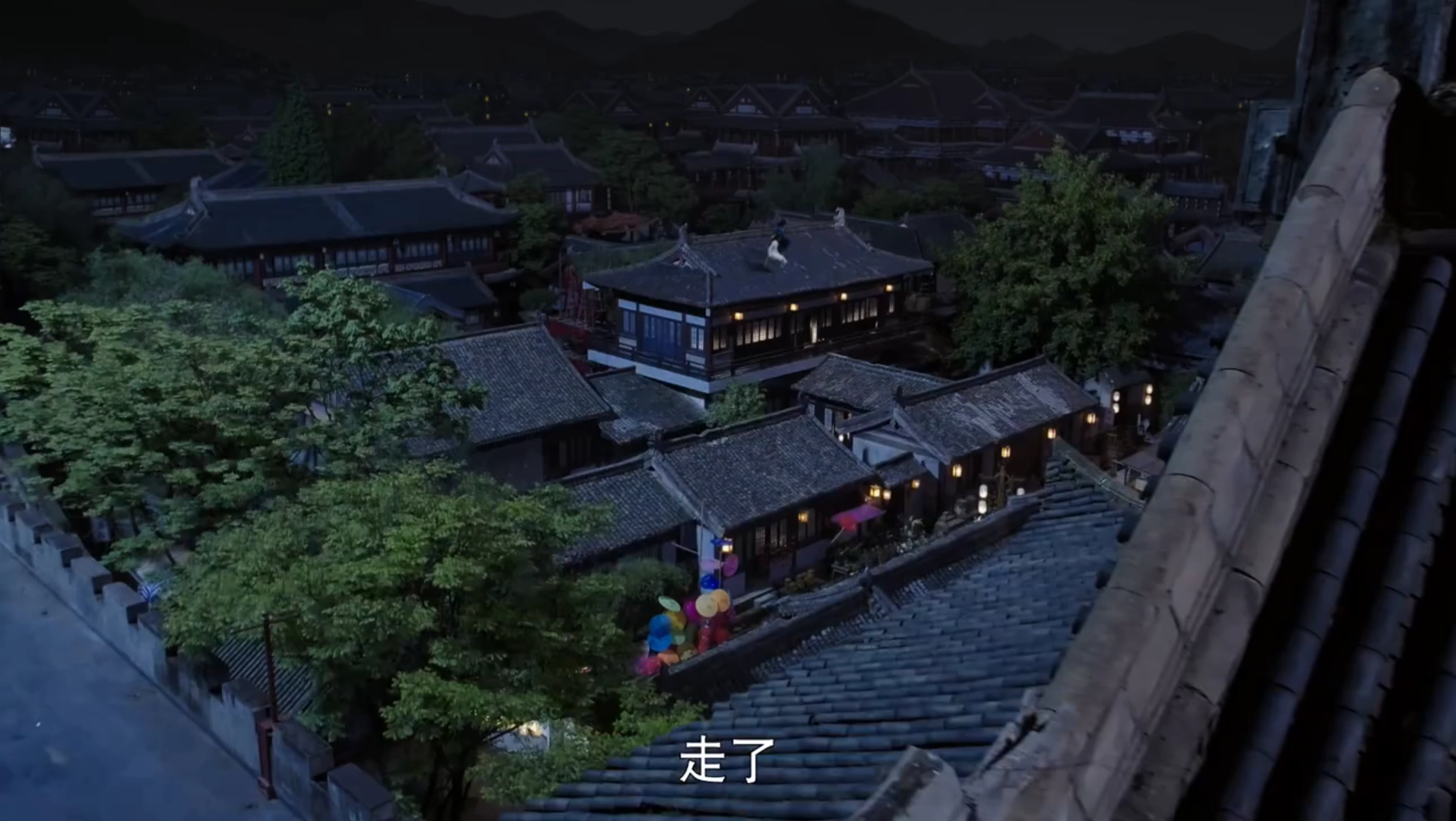 上屋顶看星星