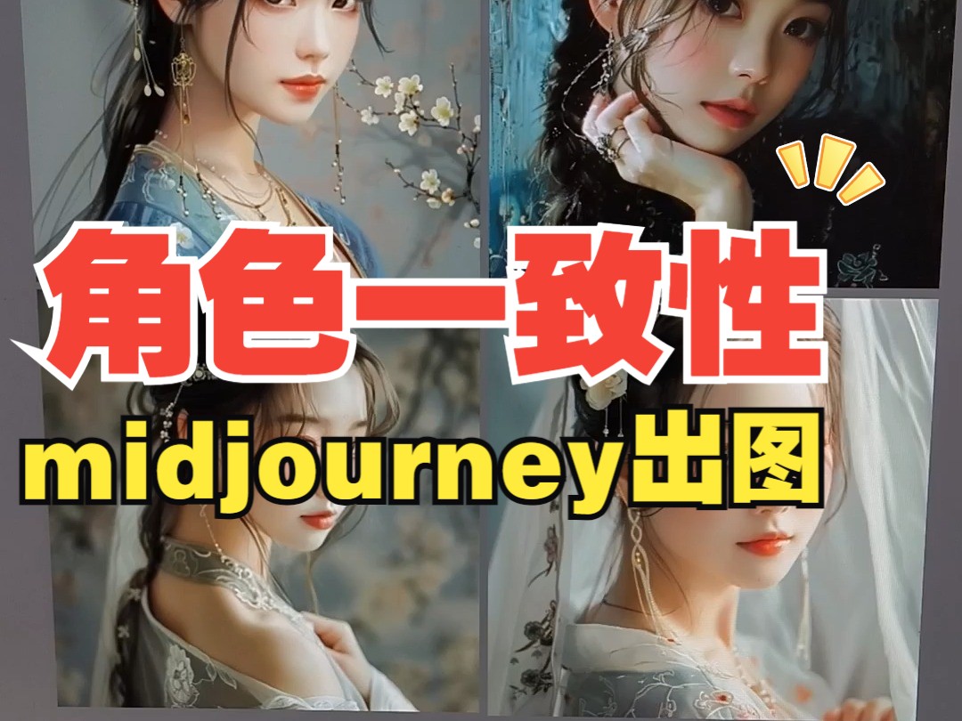 midjourney角色一致性哔哩哔哩bilibili