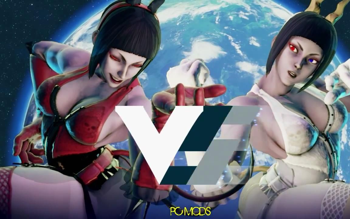 [图]Street Fighter V PC mods - Juri Sexy Halloween (1)