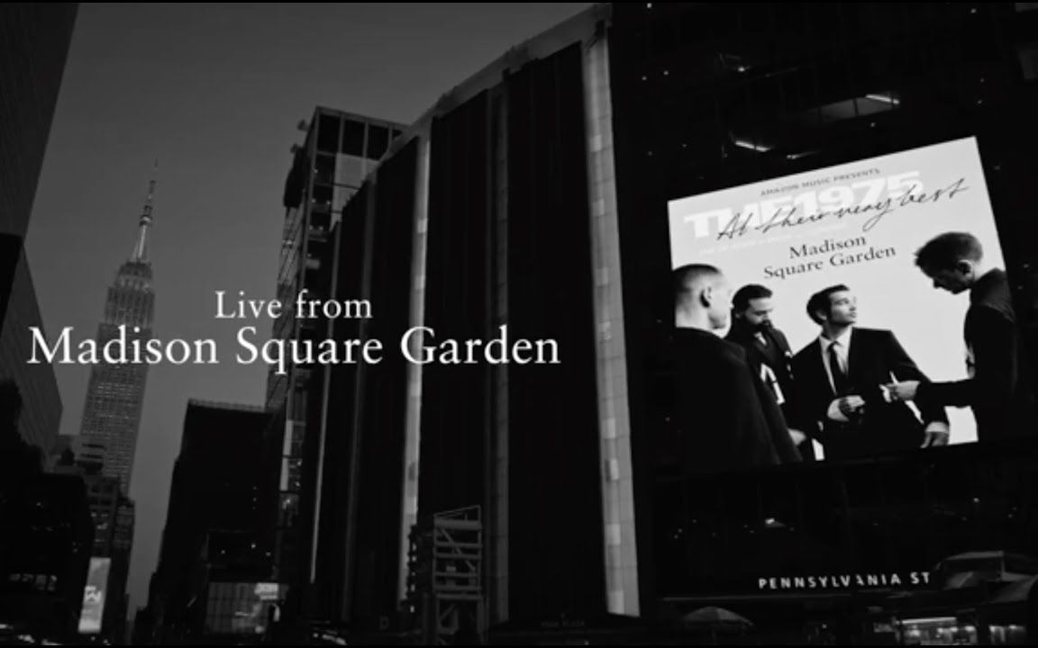 [图]【完整现场】The 1975 'At Their Very Best' Live from Madison Square Garden