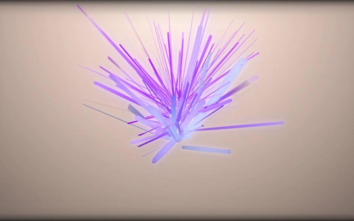 【ae小动画】彩条转呀转