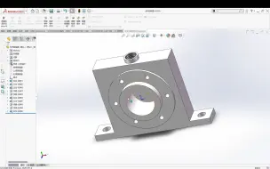 下载视频: 【SolidWorks液压缸】无杆腔端盖建模