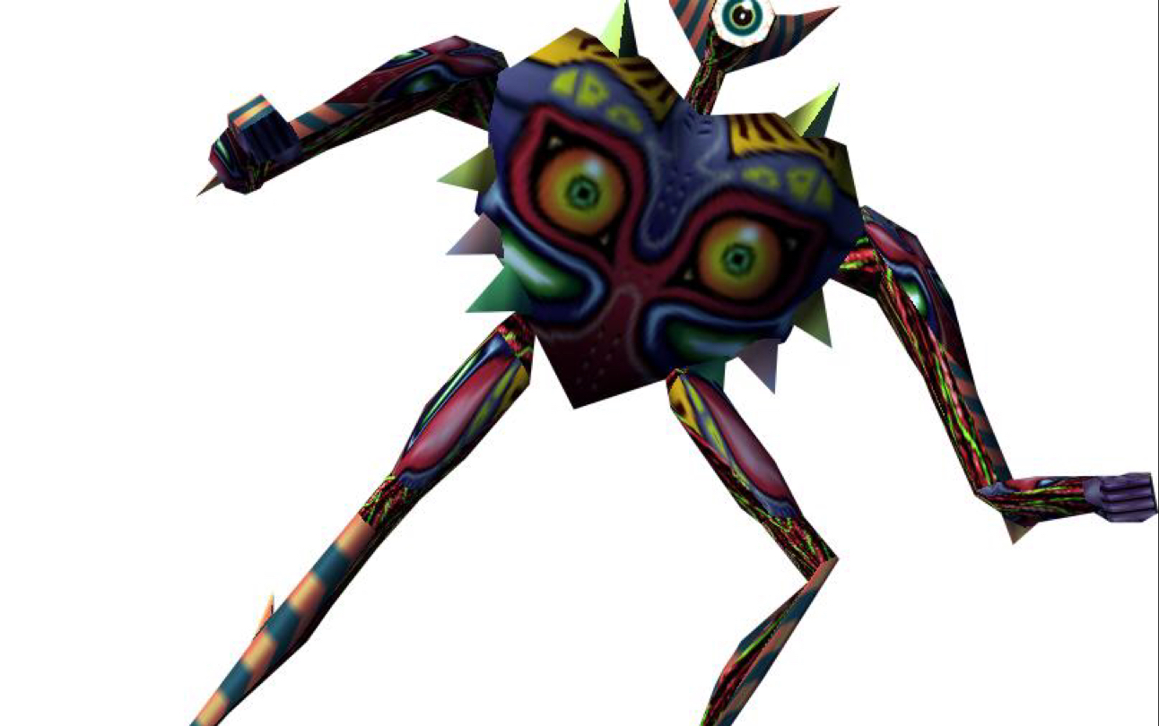 当戴着自制的魔吉拉面具玩塞尔达传说旷野之息是一种怎样的体验?