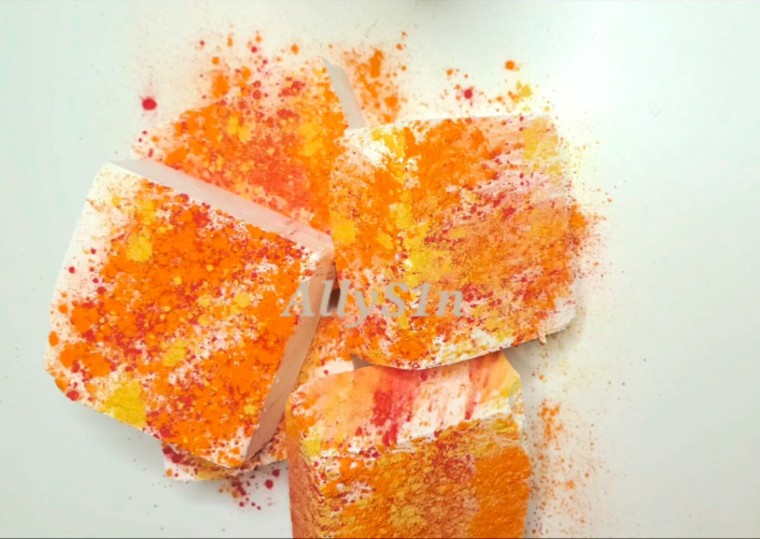 SPRI Chalk w Sunrise Theme Pigment @gymchalkcrushing @asmr @newvideoHD哔哩哔哩bilibili