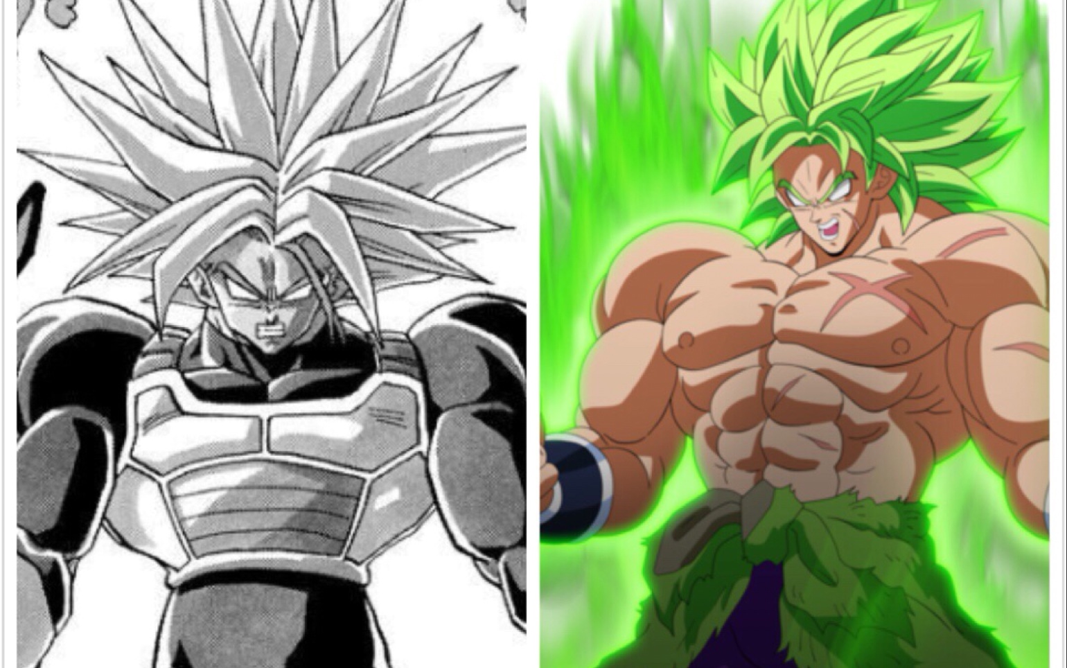 【龙珠】传超布罗利与超一第三阶变身是否相同?(讨论向)