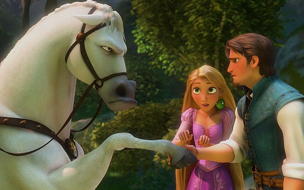 长发公主这是一匹傲娇又贱兮兮的马