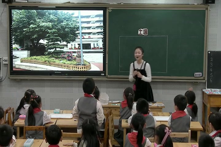 [图]【获奖】教科版小学科学二年级上册我们的地球家园2.土壤——动植物的乐园-王老师优质公开课教学视频(配课件教案)