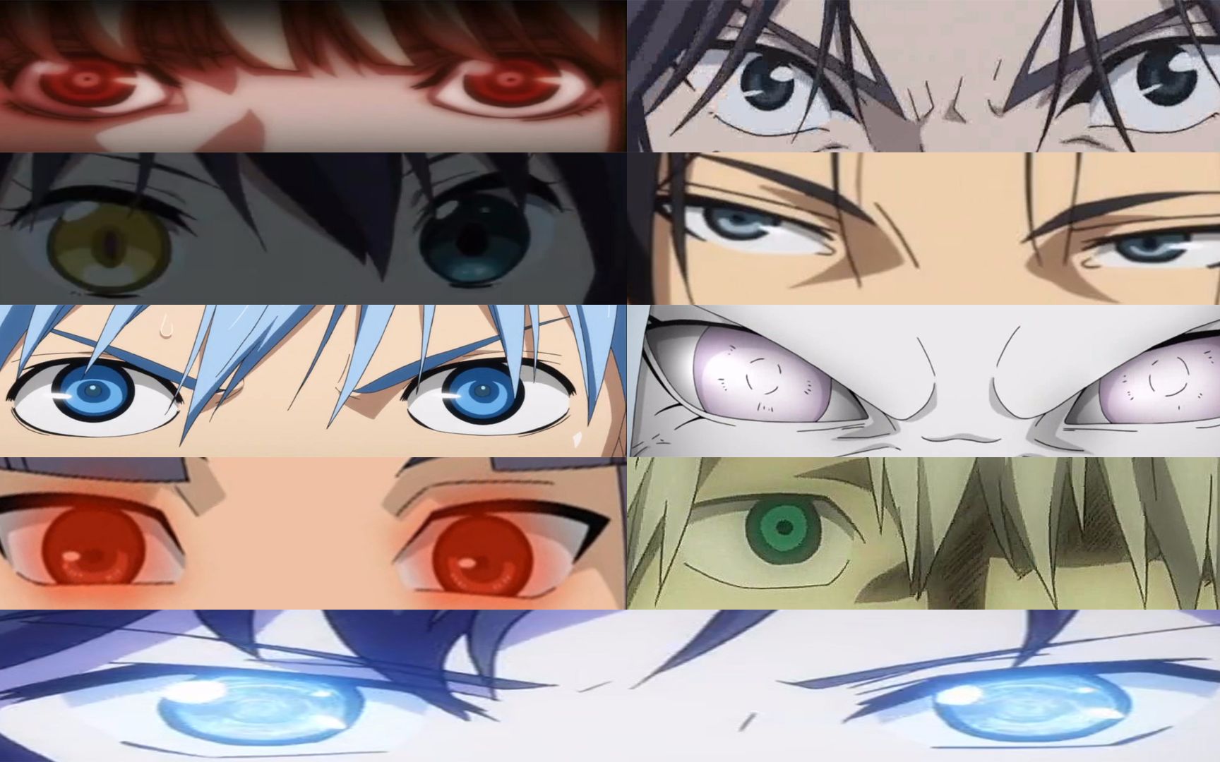 盘点排名动漫界25大眼睛第一期你们喜欢的辉夜姐姐排第几呢内附好听的