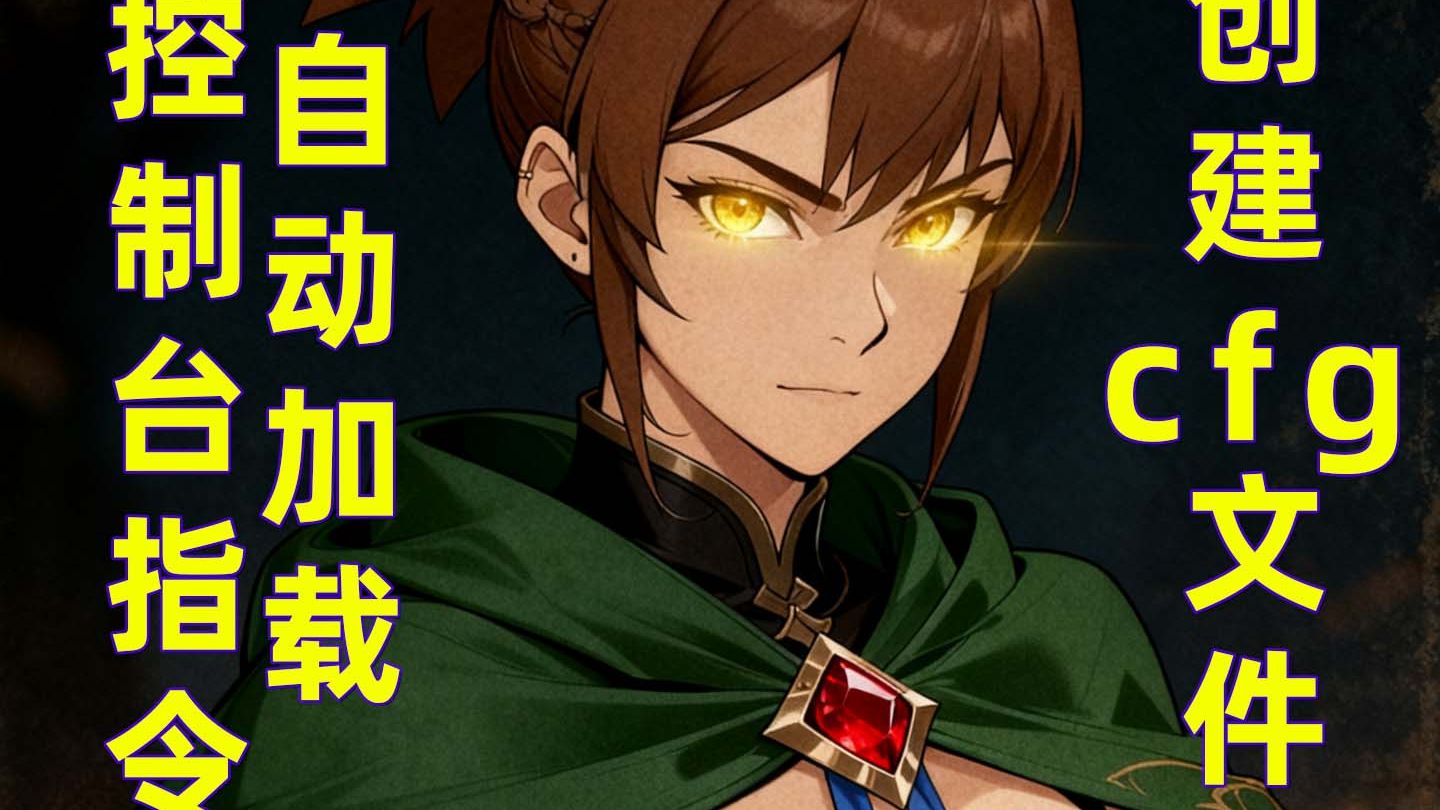 【dota2】控制台指令通过创建cfg文件一劳永逸
