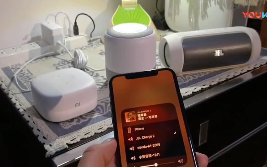 小爱AI音箱mini,小度智能音箱,JBL charge2蓝牙音箱音质简单对比哔哩哔哩bilibili