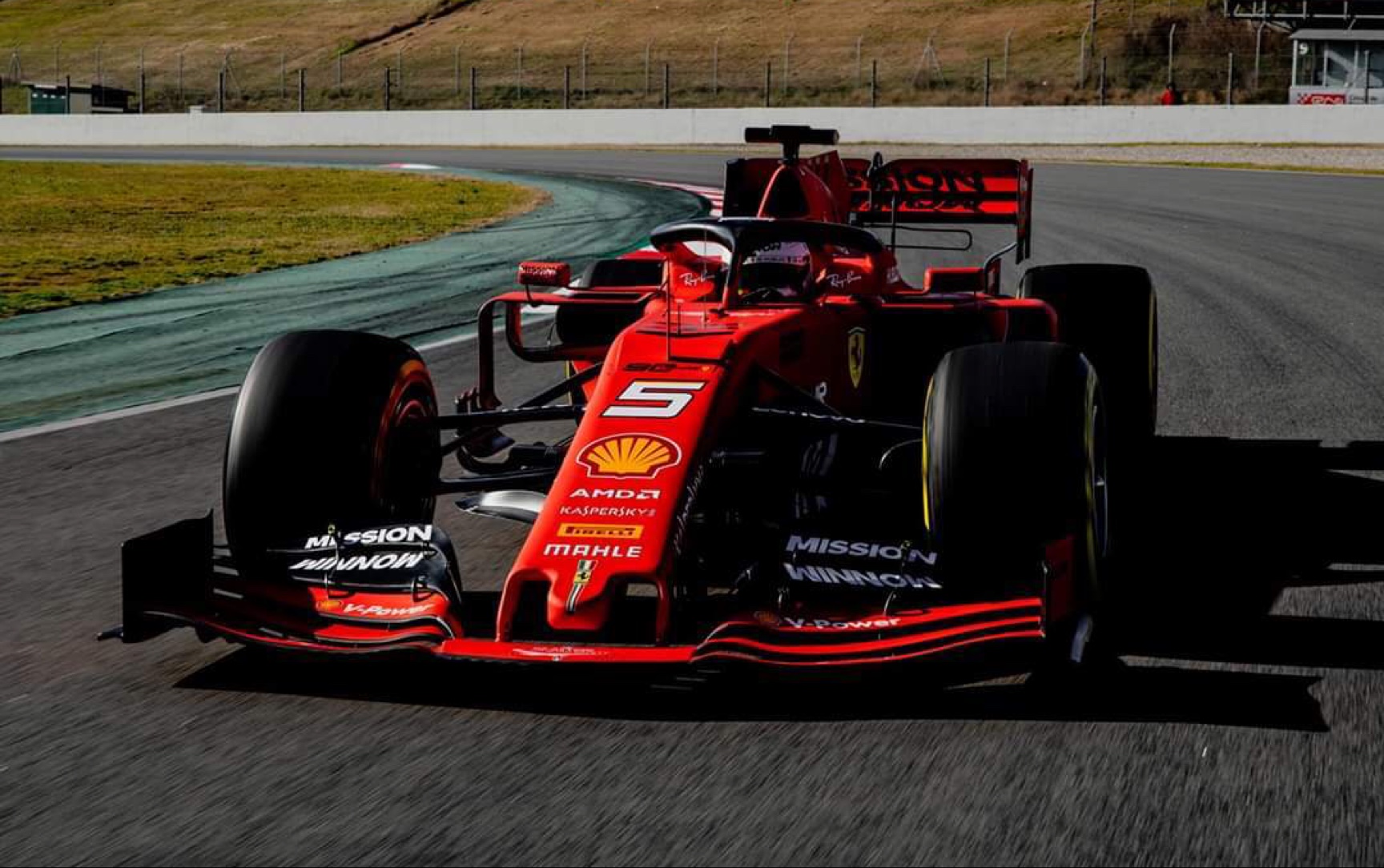 维特尔做出f12019冬季测试最快圈