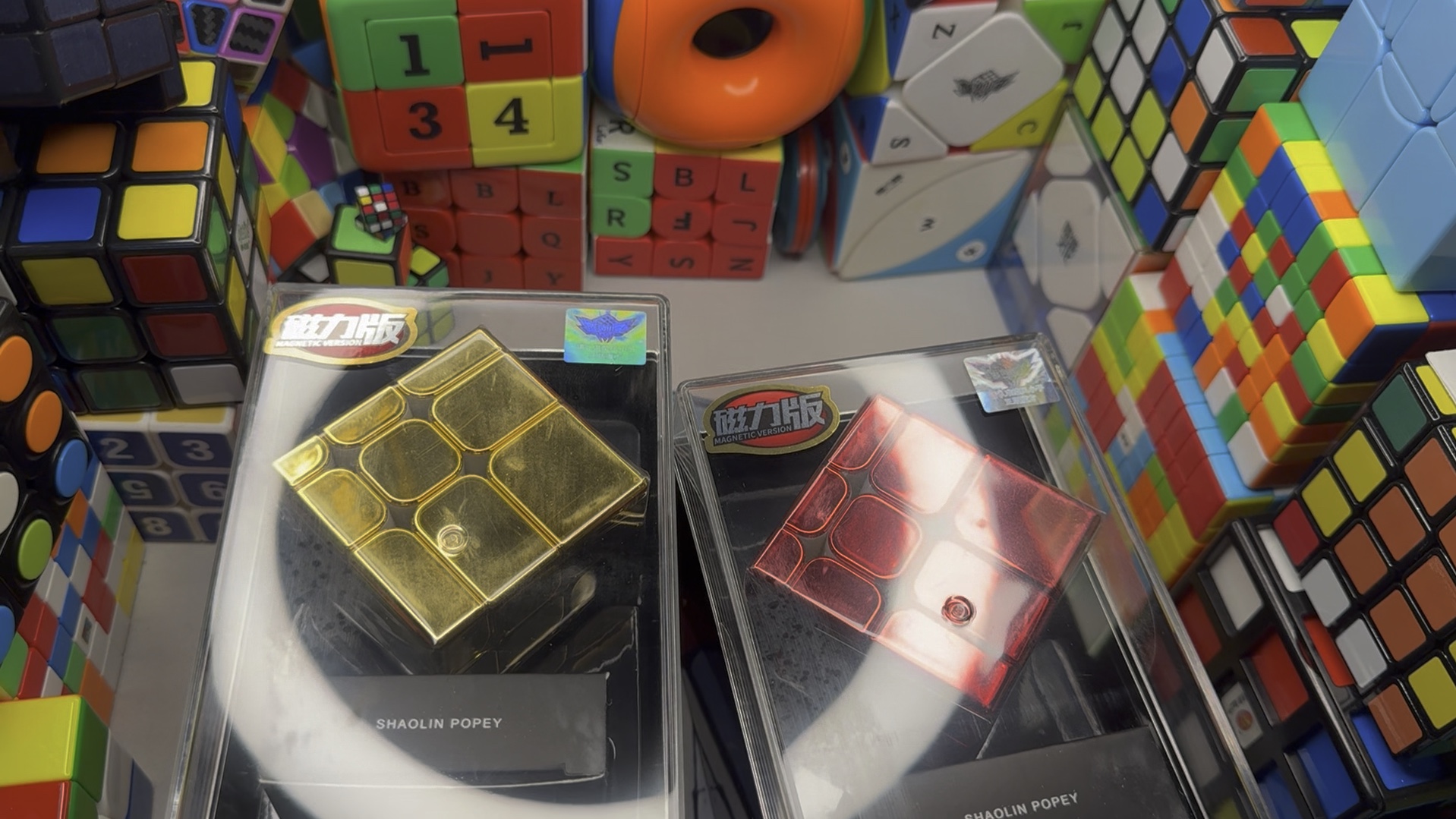 旋风小子电镀镜面三阶魔方