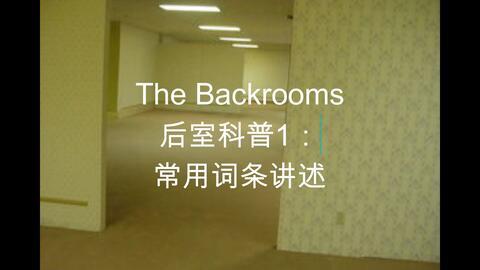 Backrooms 后室level 30_哔哩哔哩_bilibili