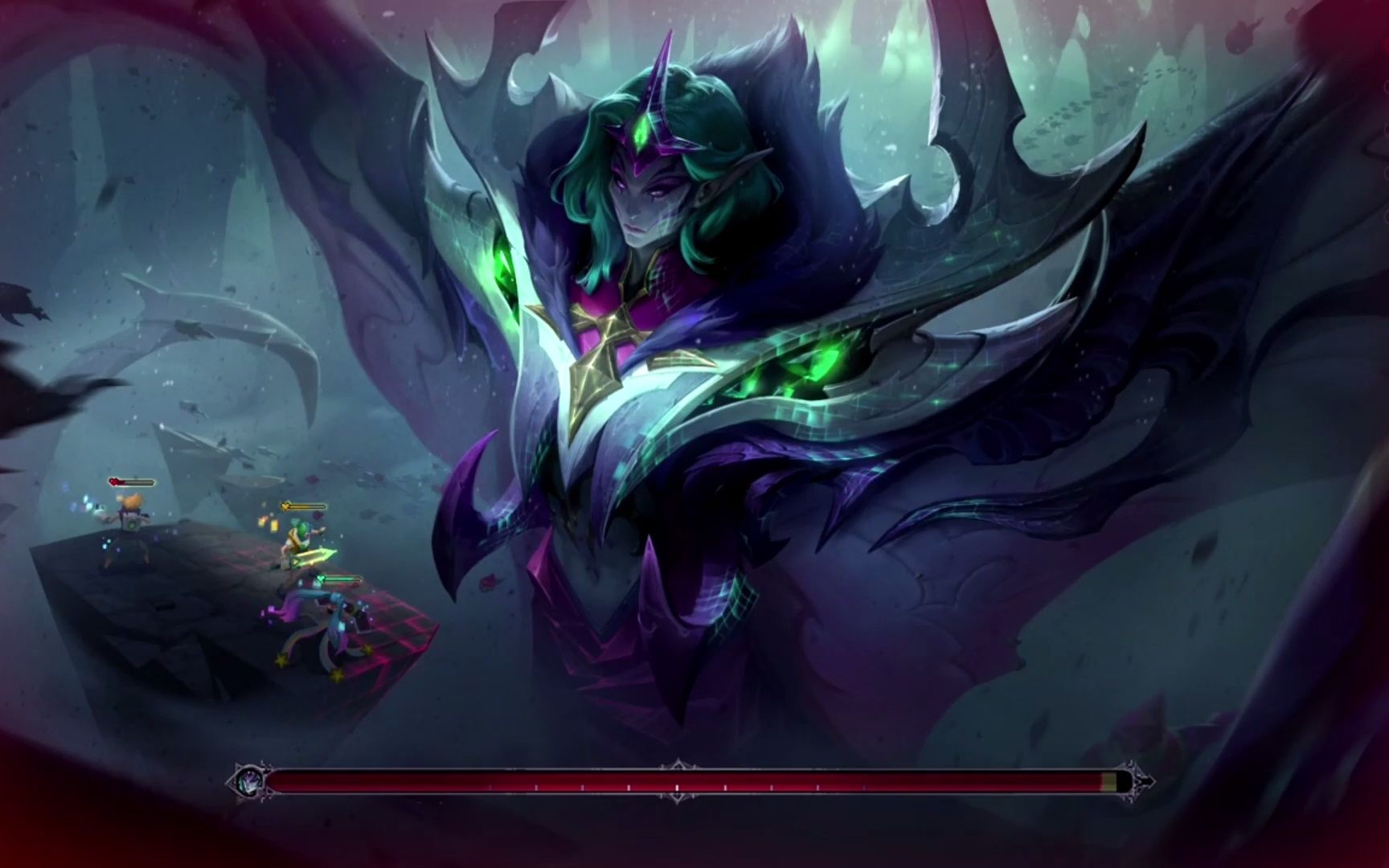 英雄联盟新英雄虚空女皇 卑尔维斯技能展示_哔哩哔哩bilibili_英雄