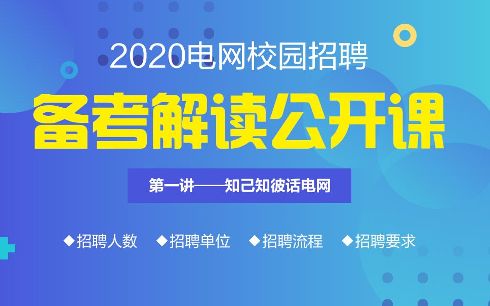 2020国家电网备考解读公开课张云芳【第一章】哔哩哔哩bilibili