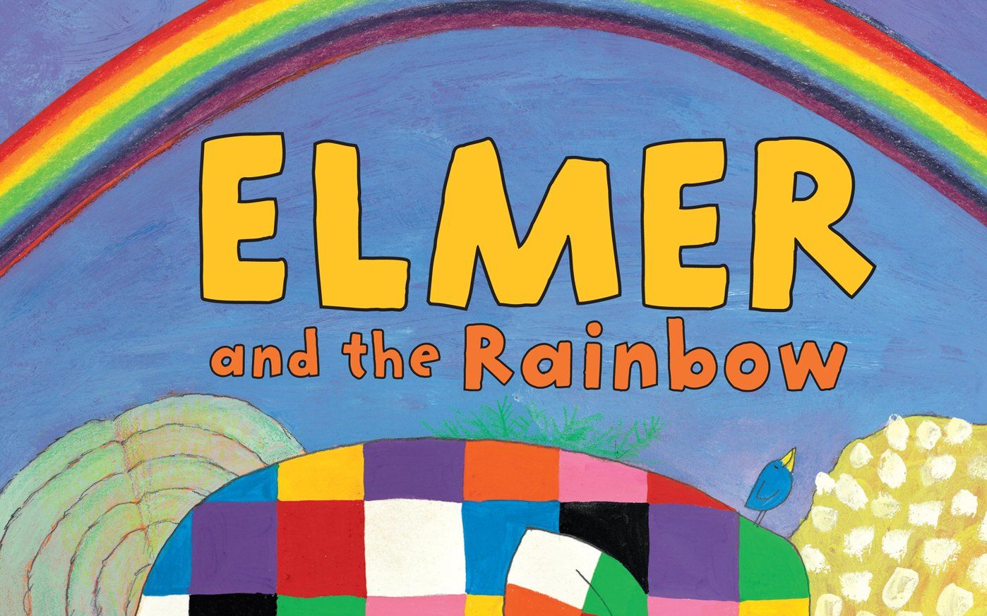 【英語】《花格子大象艾瑪和彩虹 elmer and the rainbow》兒童英語