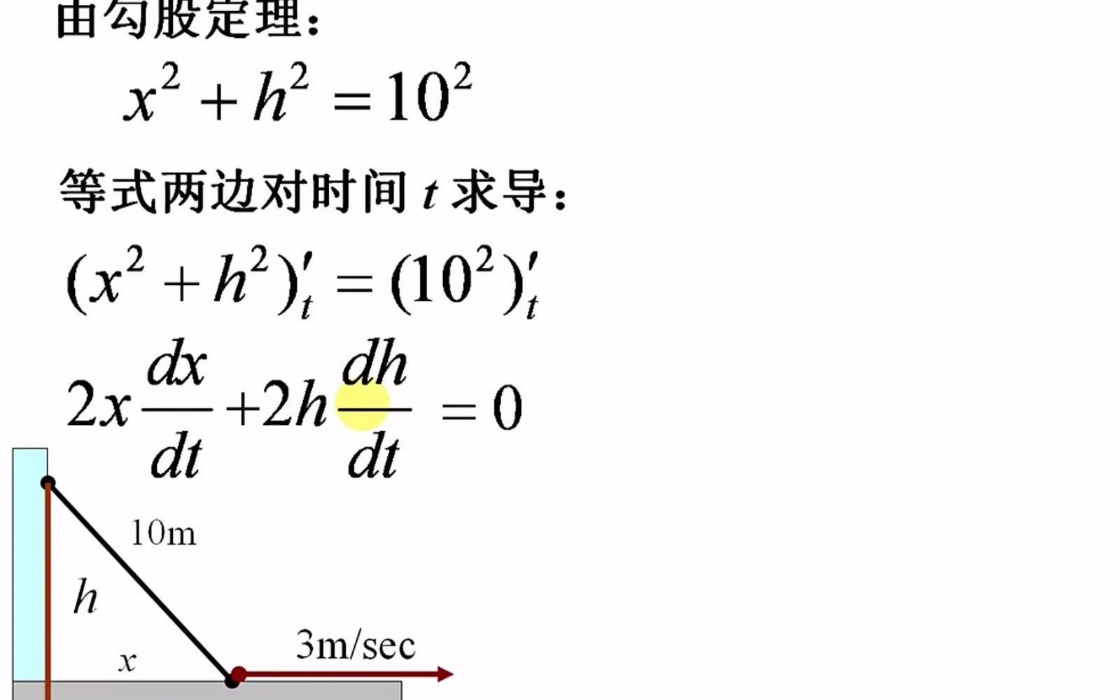 第二章 17 相关变化率四川大学徐小湛高等数学同济第七版上下册哔哩哔哩bilibili