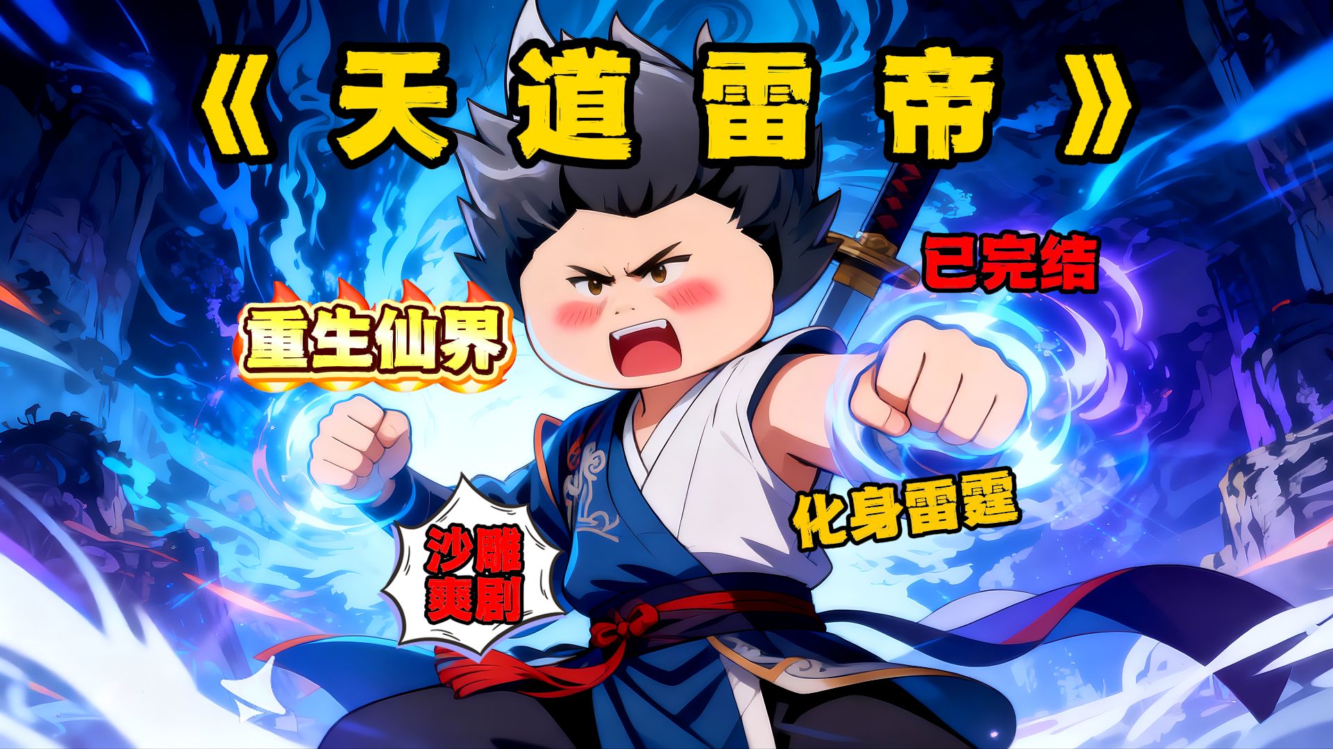 动态爽漫《天道雷帝》一口气看到大结局：感谢家人们的支持~~~