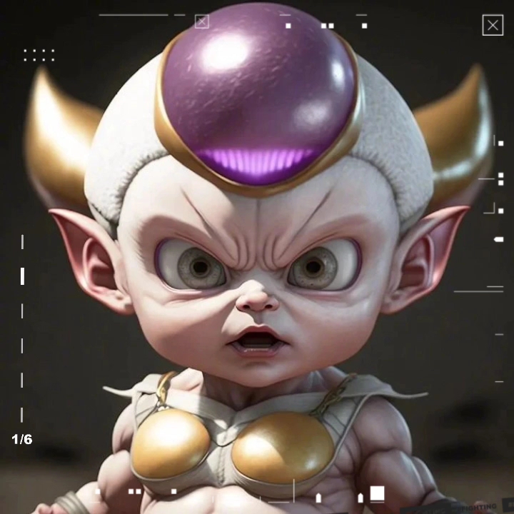 【龙珠同人】ai绘制可爱版弗利萨