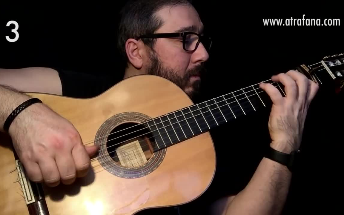 轮指日常练习-阿纳法塔弗拉门戈吉他教程daily tremolo routine