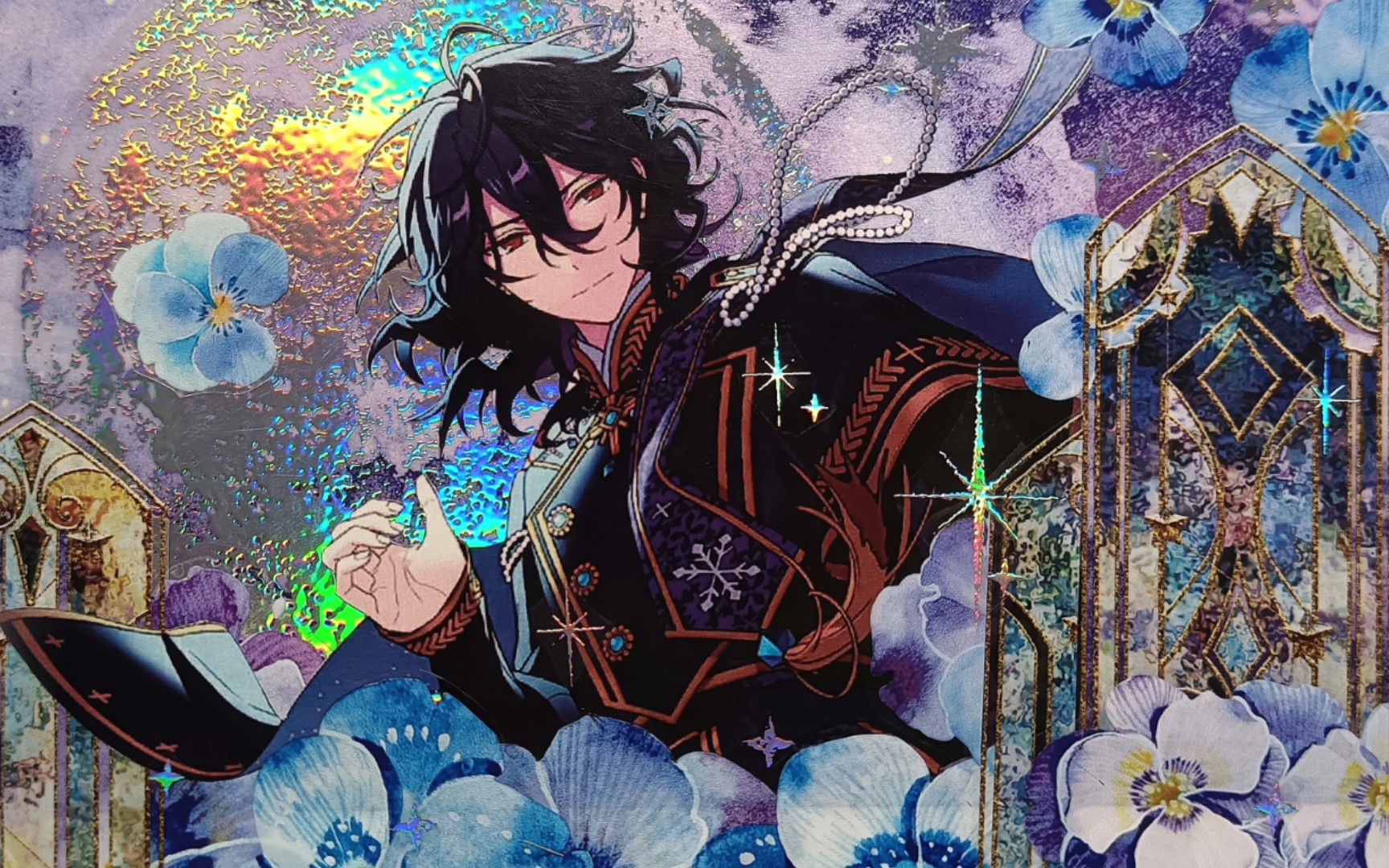 【偶像梦幻祭】朔间零自制色纸拼贴