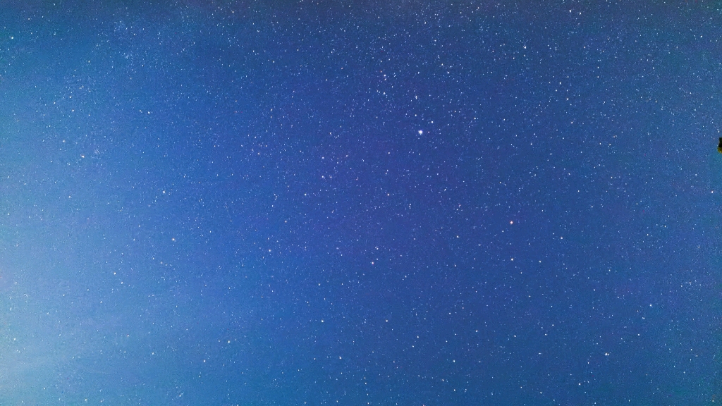 华为p40pro镜头下的星空