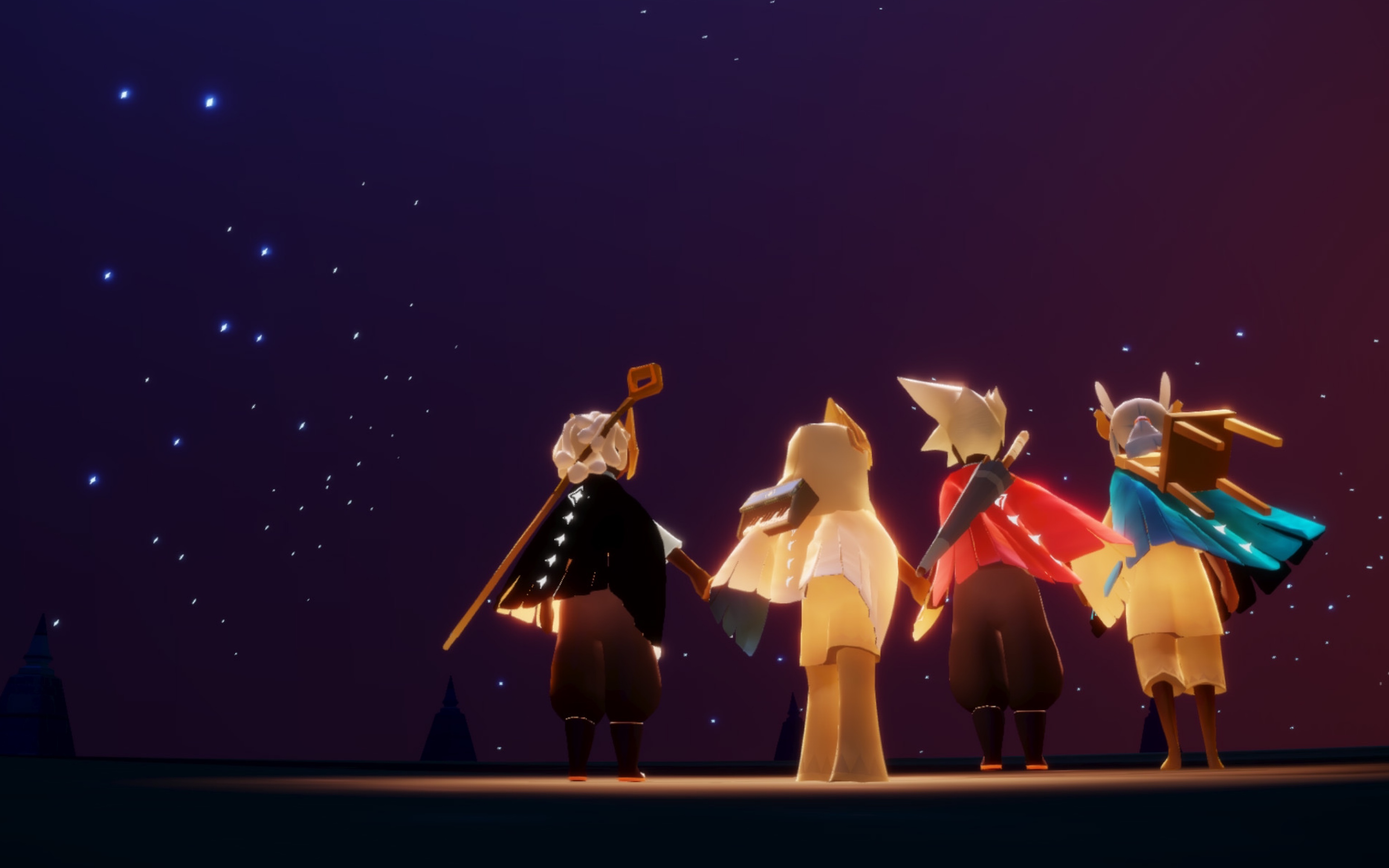 【sky光遇】世间所有的相遇,都溢满温暖～_哔哩哔哩 (゜-゜)つロ 干杯