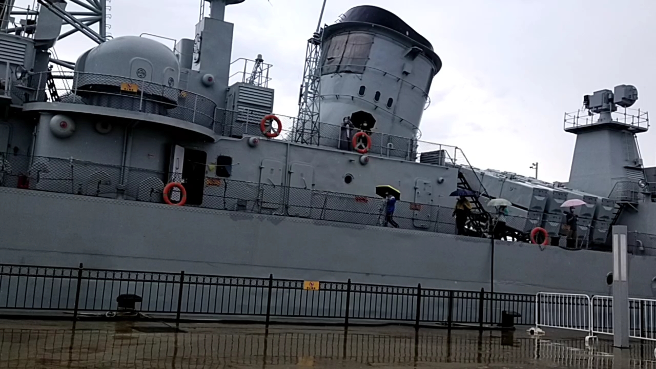 7.10参观威海110舰(下)