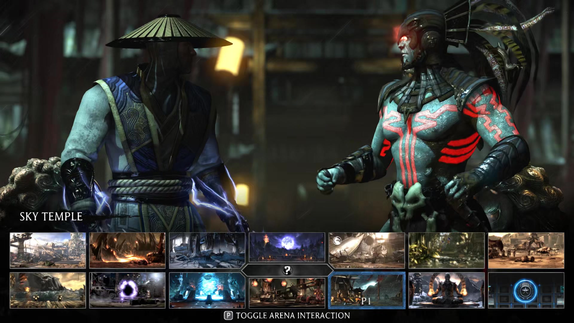 太阳神与雷神#真人快打x raiden与kotal kahn入场对话