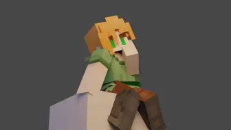 Blender萌新MC动画练习