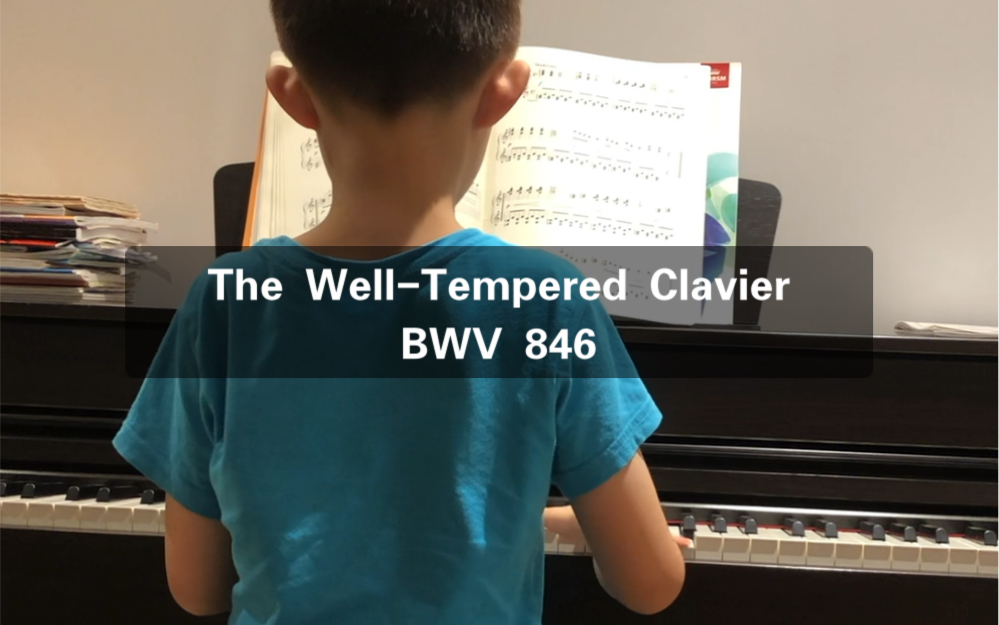 [图]钢琴演奏’The Well-Tempered Clavier, BWV 846’