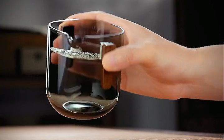 磁吸公道杯玻璃茶具泡茶器哔哩哔哩bilibili