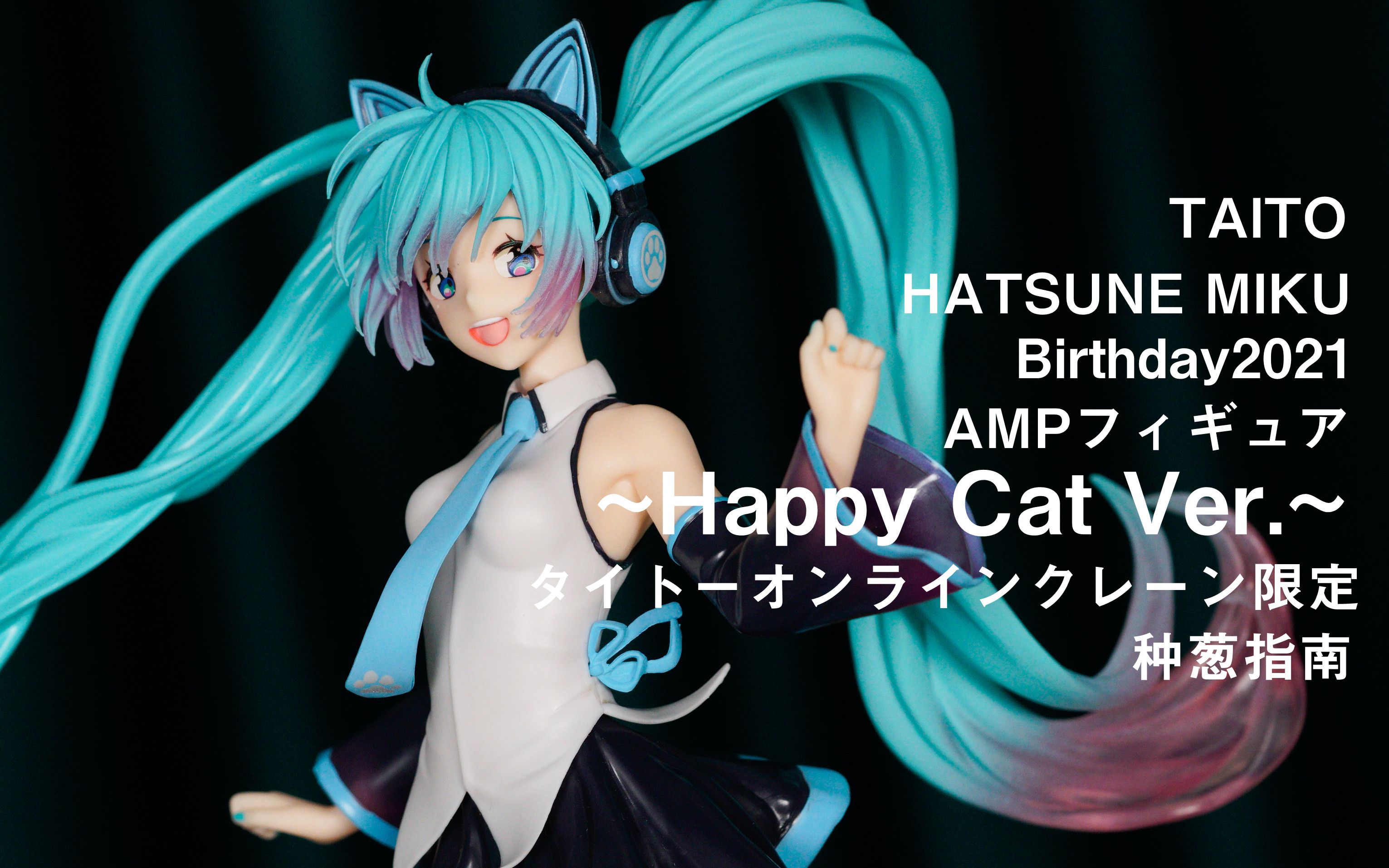 【种葱指南】taito 初音未来 生日2021 amp手办 快乐猫 ver.